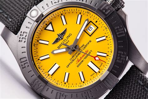 breitling seawolf yellow commenti|breitling seawolf avenger for sale.